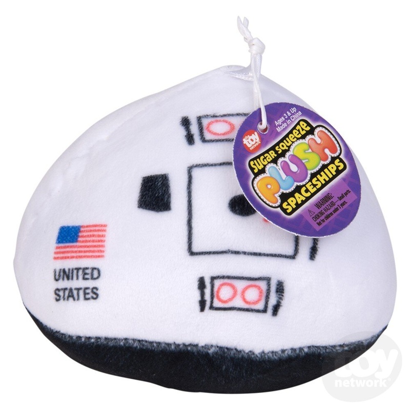 2.75 Sugar Squeeze Plush Spaceships