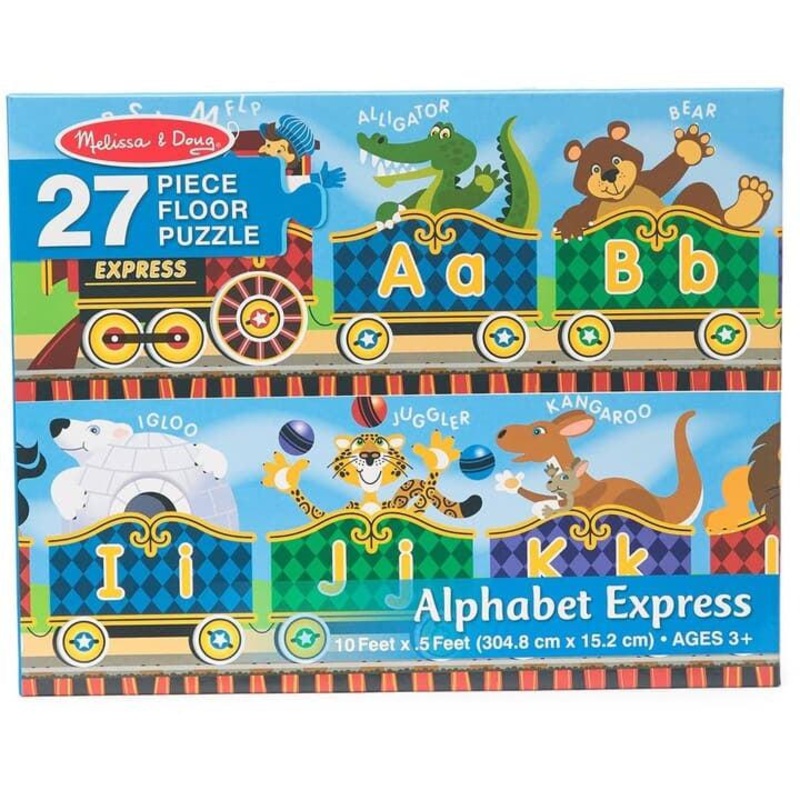 Alphabet Express Floor Puzzle – 27 Pieces
