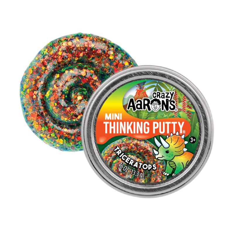 Crazy Aaron’s 2 Mini Tin – Triceratops