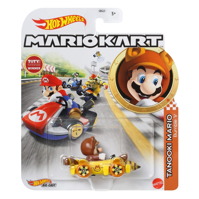 Hot Wheels Mario Kart – Tanooki Mario Bumble V
