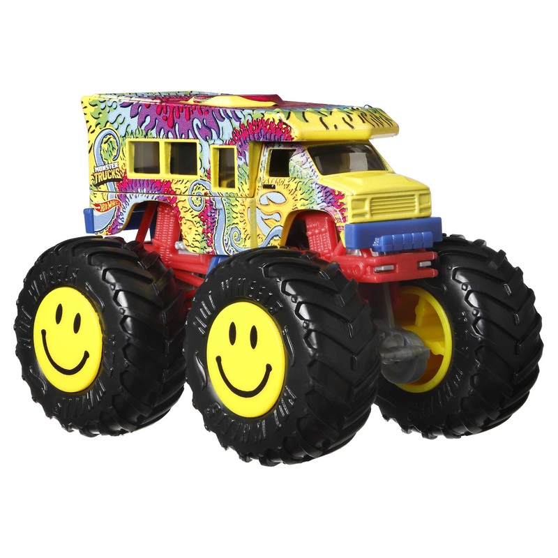 Hot Wheels Monster Truck 1:64 Scale – Assorted Styles