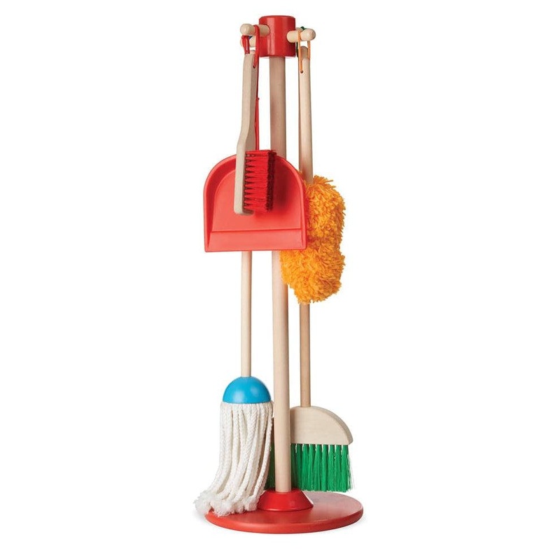 Let’s Play House! Dust, Sweep & Mop Play Set
