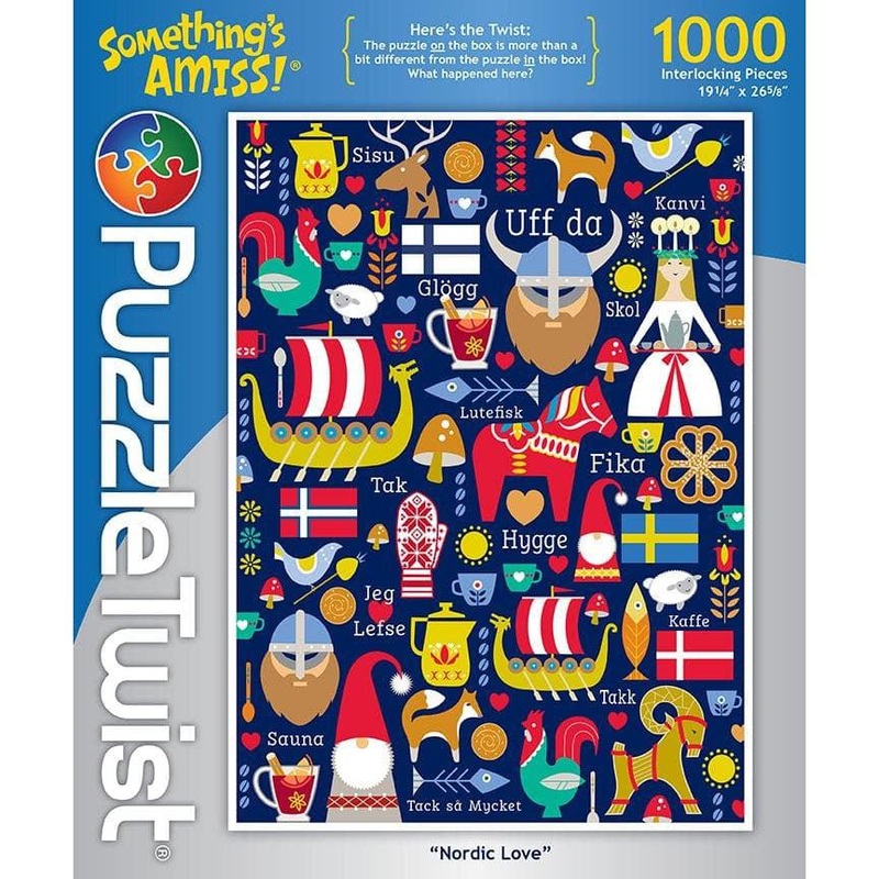 Puzzle Twist – Nordic Love – 1,000 Piece