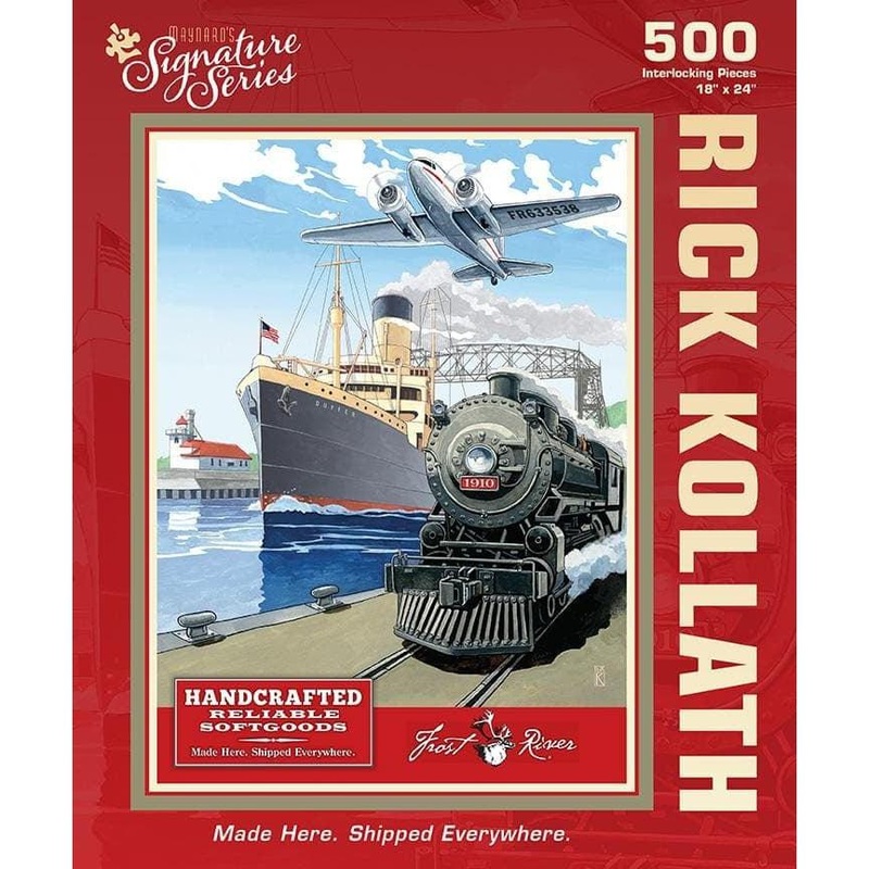 Signature Series – Rick Kollath: Made Here. Shipped Everywhere – 500 Piece Puzzle