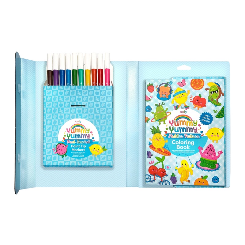Yummy Yummy: Scented Coloring Kit