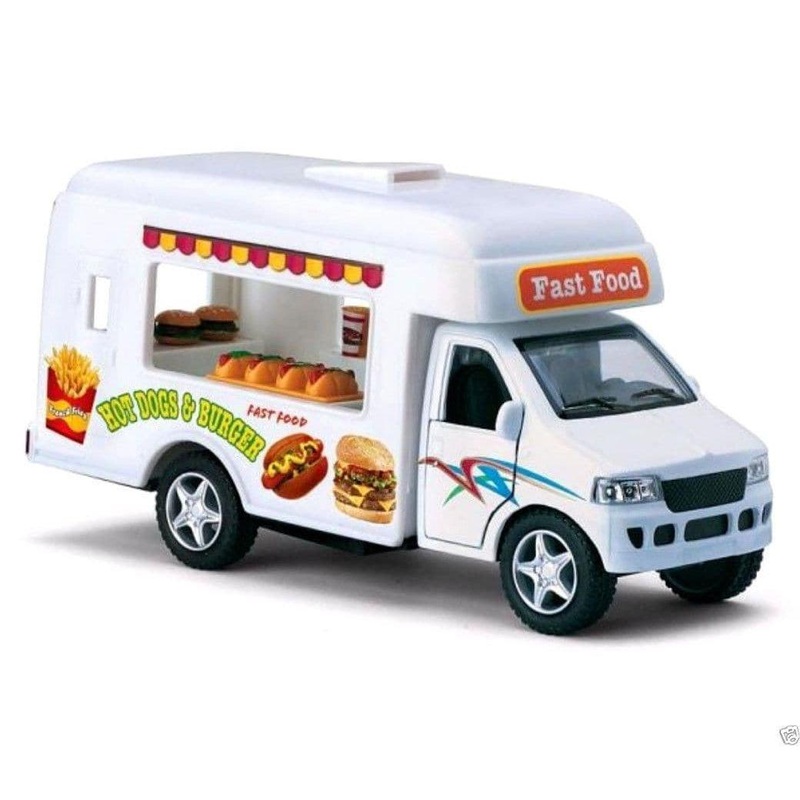 5 Diecast Fastfood Truck