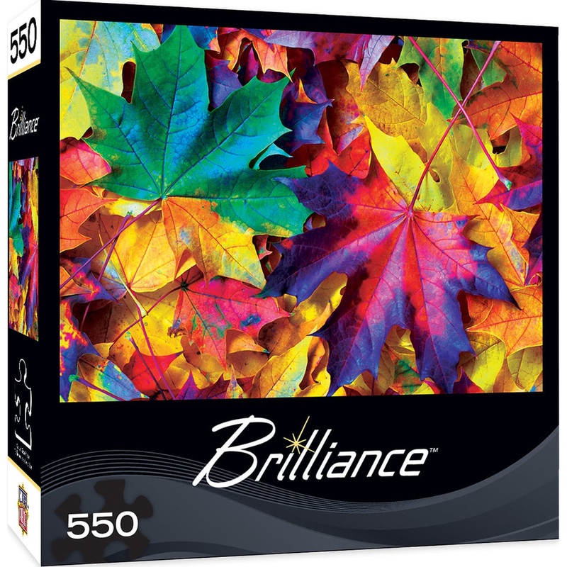 Brilliance – Fall Frenzy – Fall Leaves – 550 Piece Puzzle