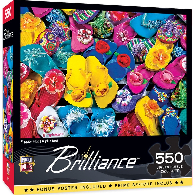 Brilliance – Flippity Flop – 550 Piece Puzzle