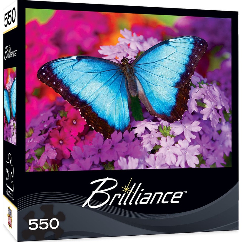 Brilliance – Iridescence – Butterfly – 550 Piece Puzzle