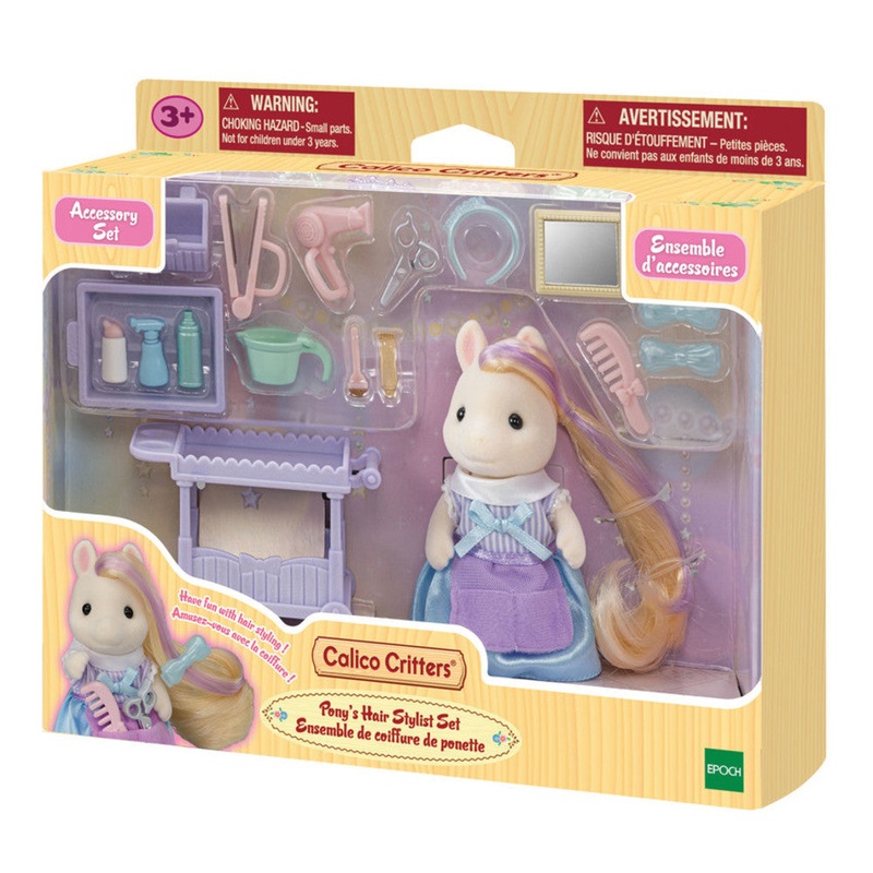 Calico Critters Pony’s Hair Stylist Set