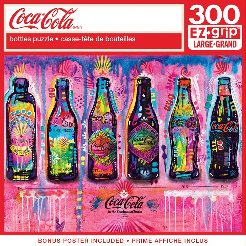 Coca-Cola – Bottles – 300 Piece EzGrip Puzzle