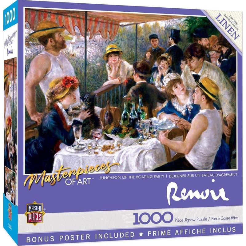 Masterpieces of Art – Luncheon of the Boating Party – 1000 Piece Puzzle
