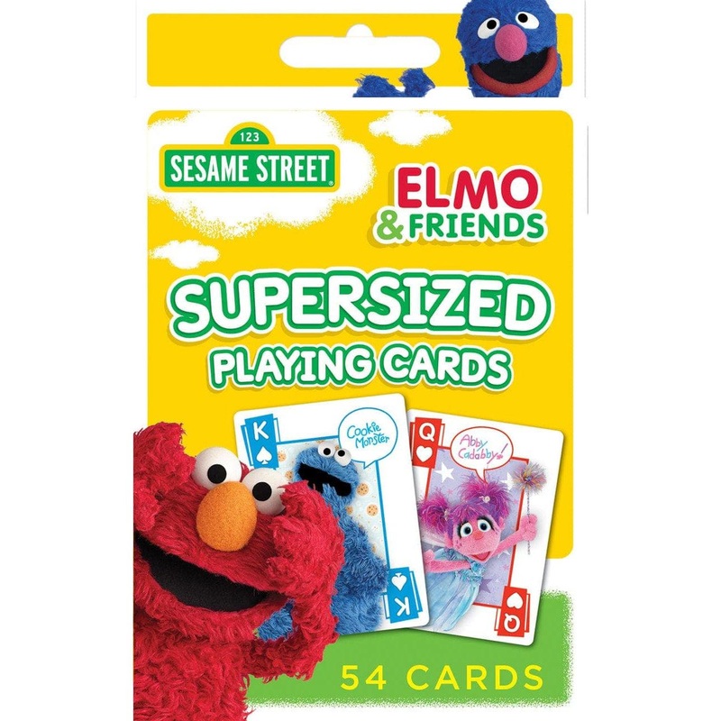 Sesame Street – Supersized Playing Cards