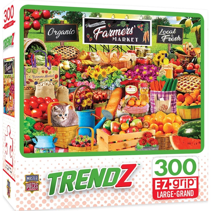 Trendz – Farmer’s Market – 300 Piece EZGrip Puzzle