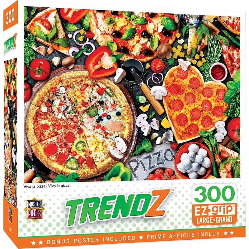 Trendz – Viva la Pizza – 300 Piece EzGrip Puzzle