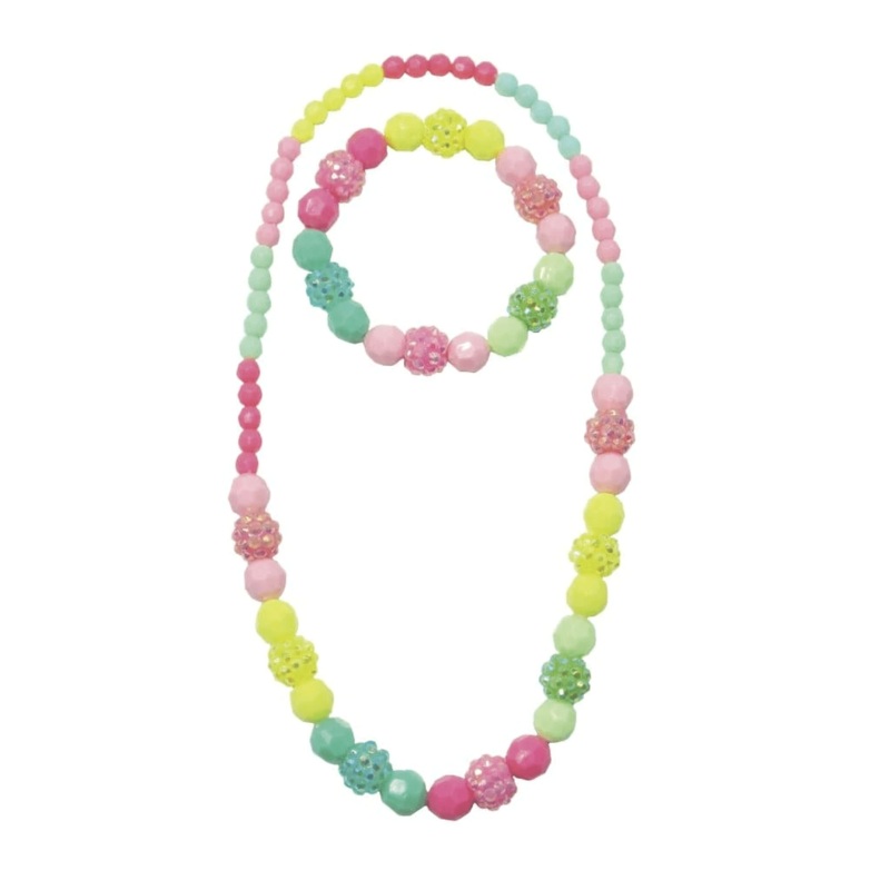 Vividly Vibrant Necklace & Bracelet Set