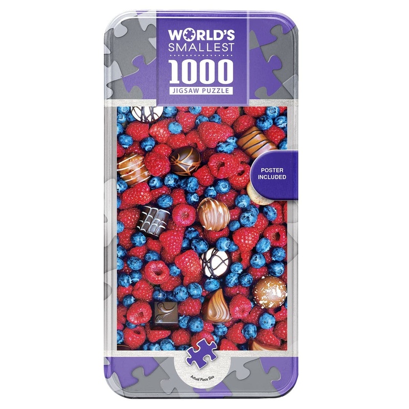 World’s Smallest – Sweet Delights – 1000 Piece Puzzle in a Tin