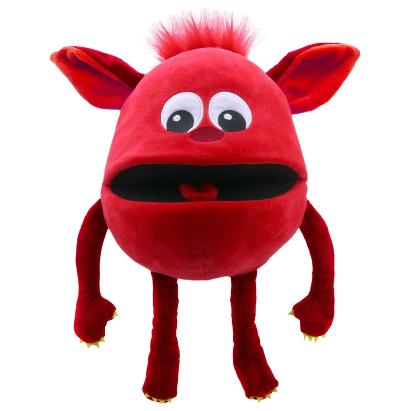 Baby Monsters Puppet – Red Monster