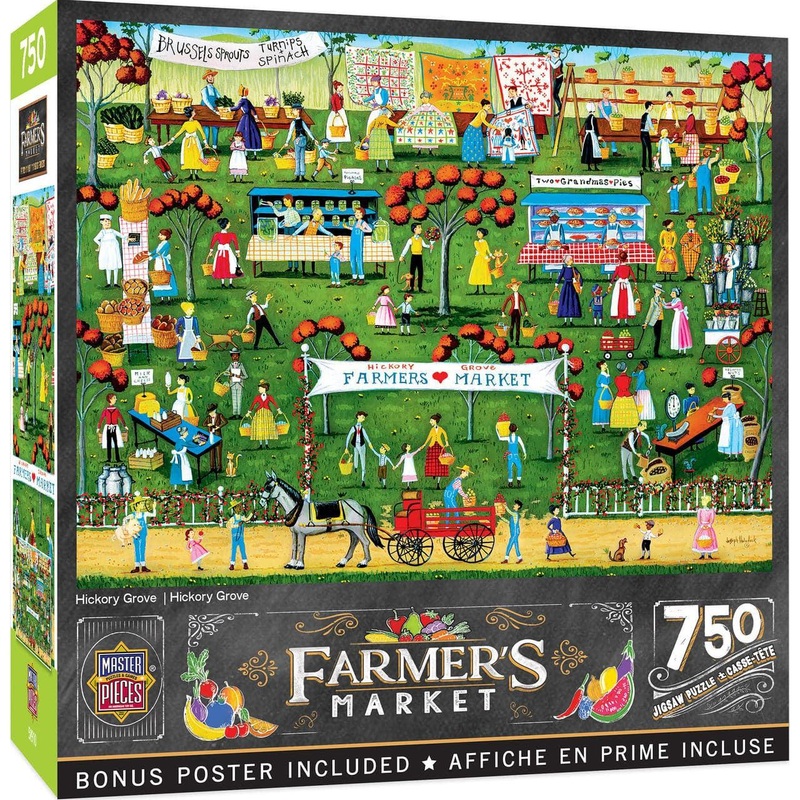 Farmer’s Market – Hickory Grove – 750 Piece Puzzle