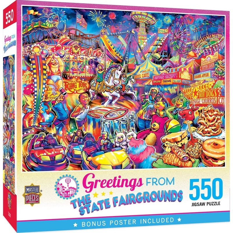 Greetings From – The State Fairgrounds – 550 Piece Puzzle