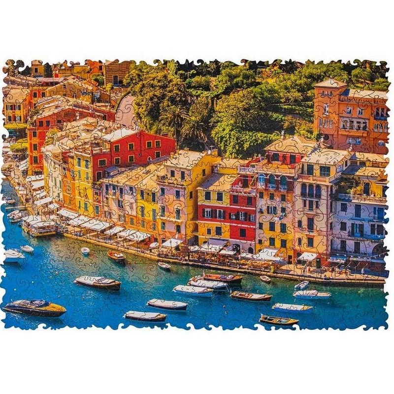 Italian Riviera Wooden Jigsaw Puzzle