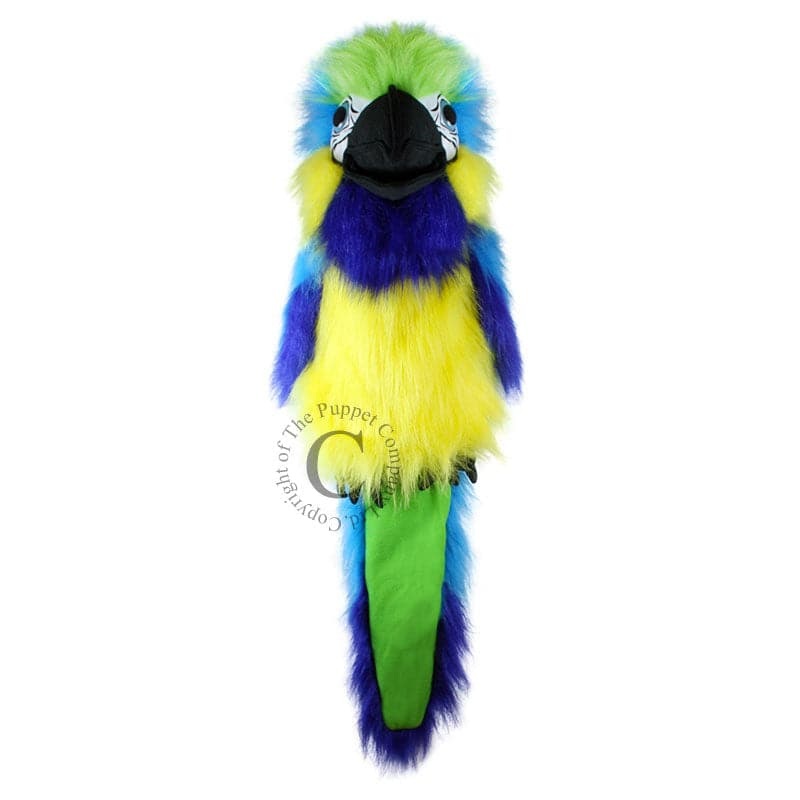 Large Birds Puppet – Blue and Gold Macaw