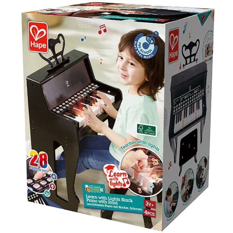 Learn with Lights Piano with Stool