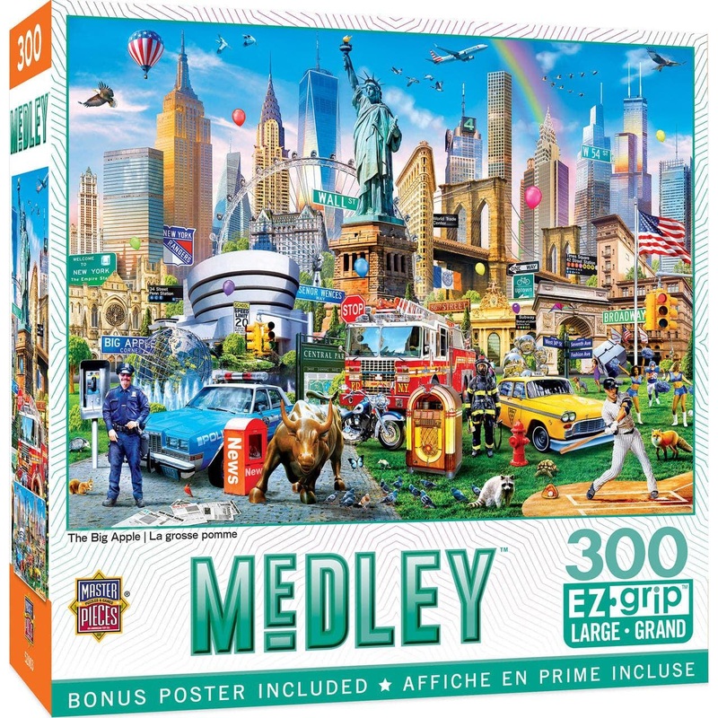 Medley – The Big Apple – 300 Piece EzGrip Puzzle