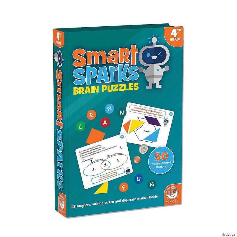 Smart Sparks Brain Puzzles – 4th Grade