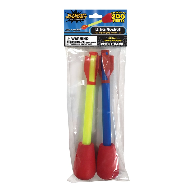 Stomp Rocket Ultra Refill Pack – Includes 2  Rockets