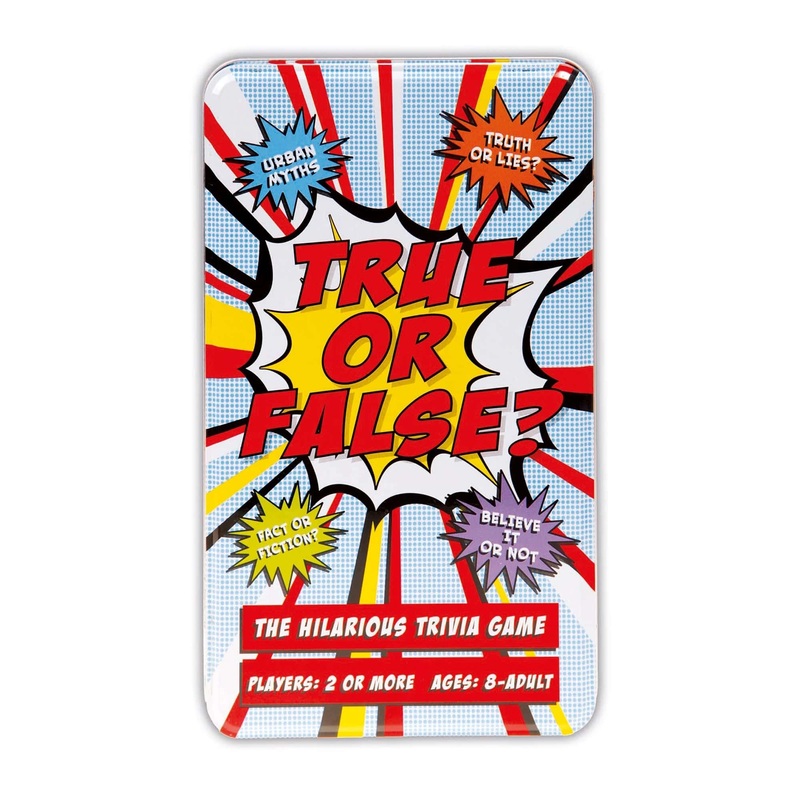 True or False Game Tin