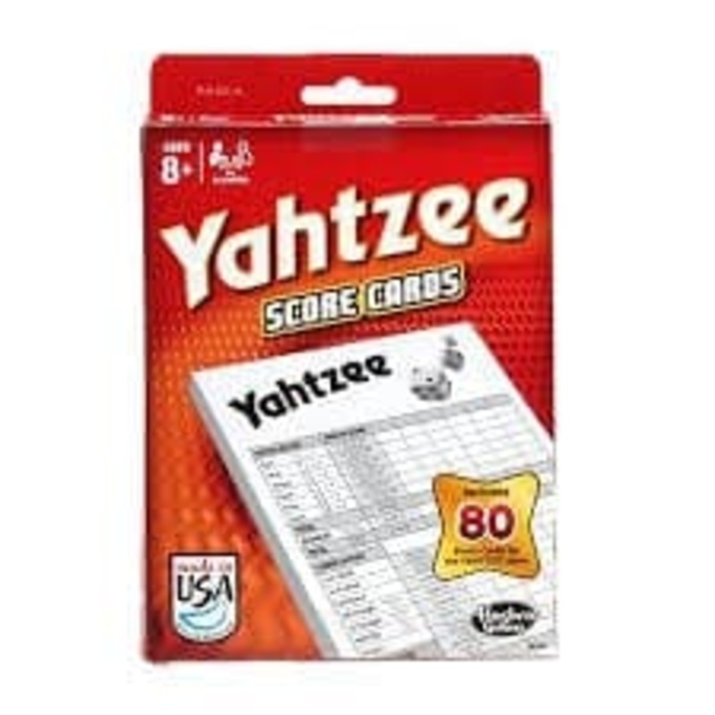 Yahtzee Score Pad