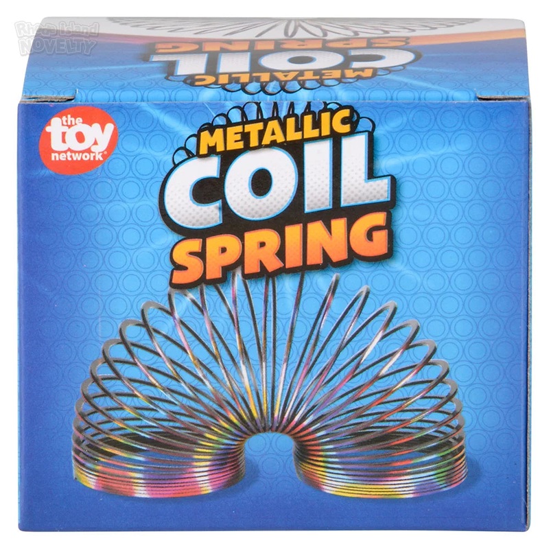 3 Metallic Rainbow Coil Spring