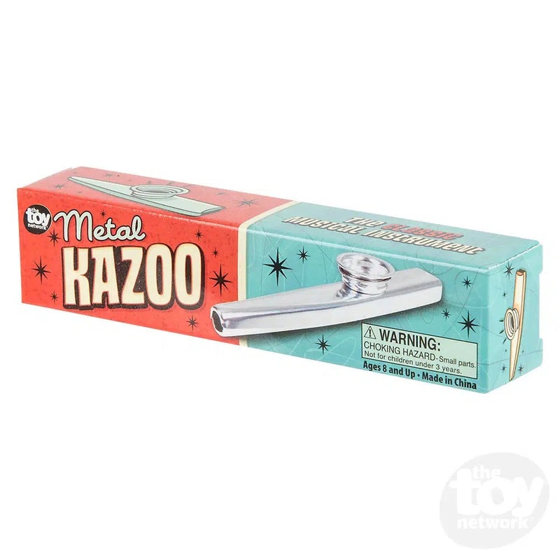 4.75 Metal Kazoo Assorted Colors