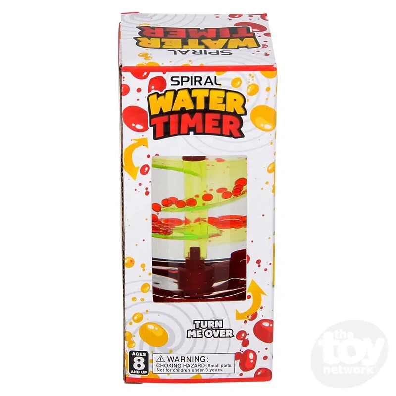 5 Water Spiral Timer Assorted Colors