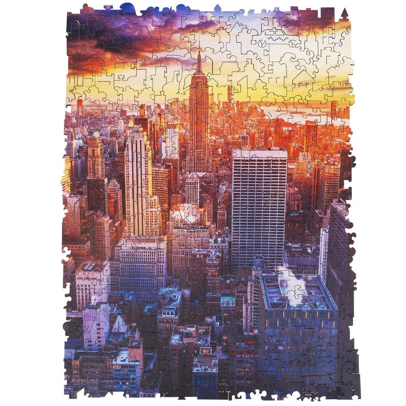 Morning in New York Wooden Jigsaw Puzzle