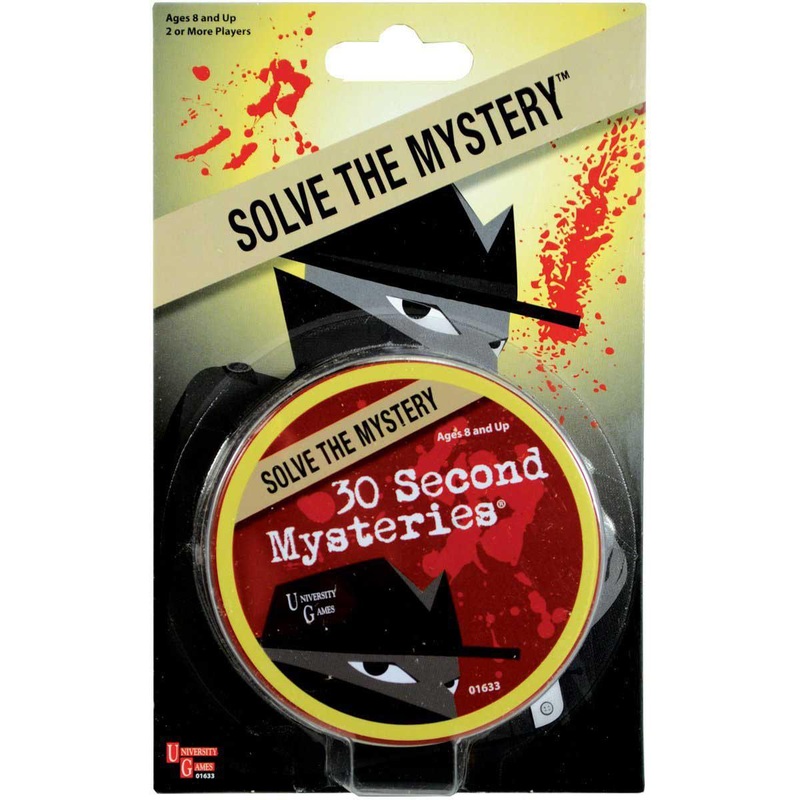 Mystery, Mind and Logic: 30 Second Mysteries Tin