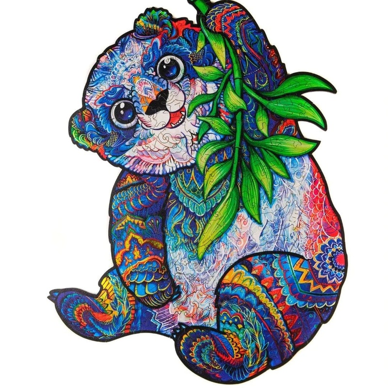 Serious Panda Wooden Puzzle