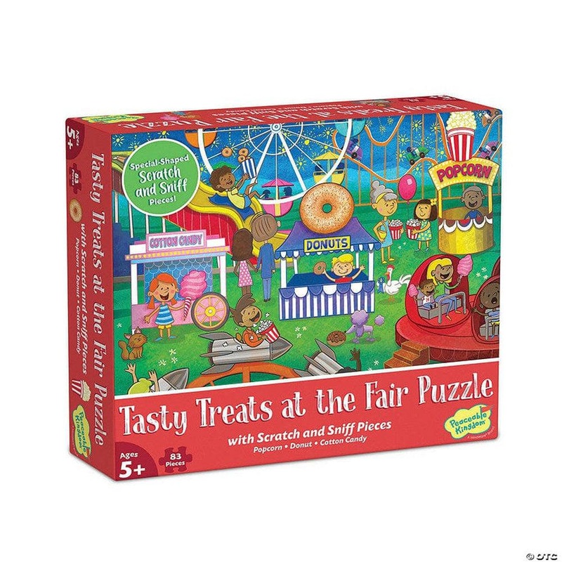 Tasty Treats At The Fair – Scratch And Sniff Puzzle