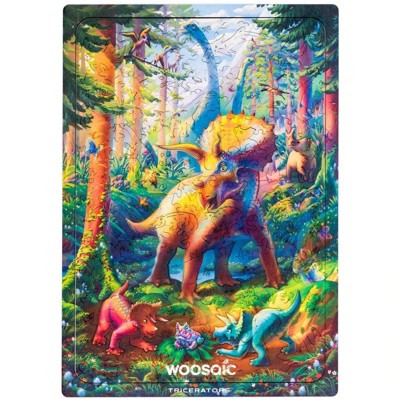 Triceratops Jigsaw Puzzle – 100 Pieces