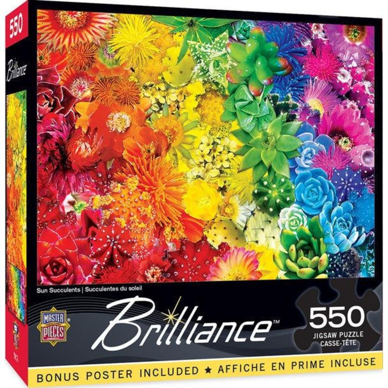 Brilliance – Sun Succulents – 550 Piece Puzzle