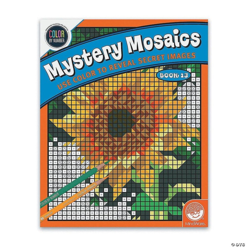 Color By Number – Mystery Mosaics – Book 13