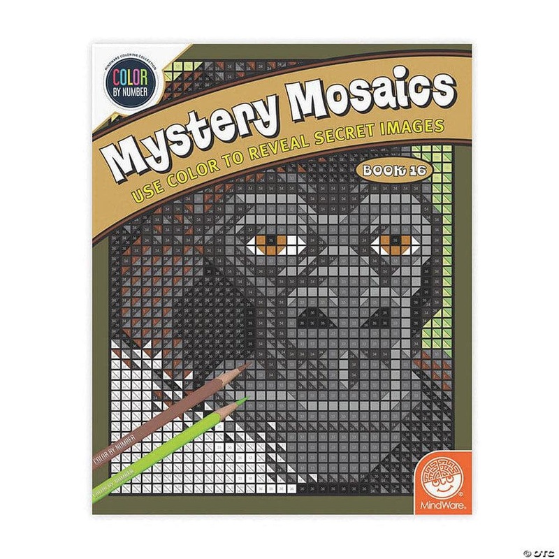 Color By Number – Mystery Mosaics – Book 16