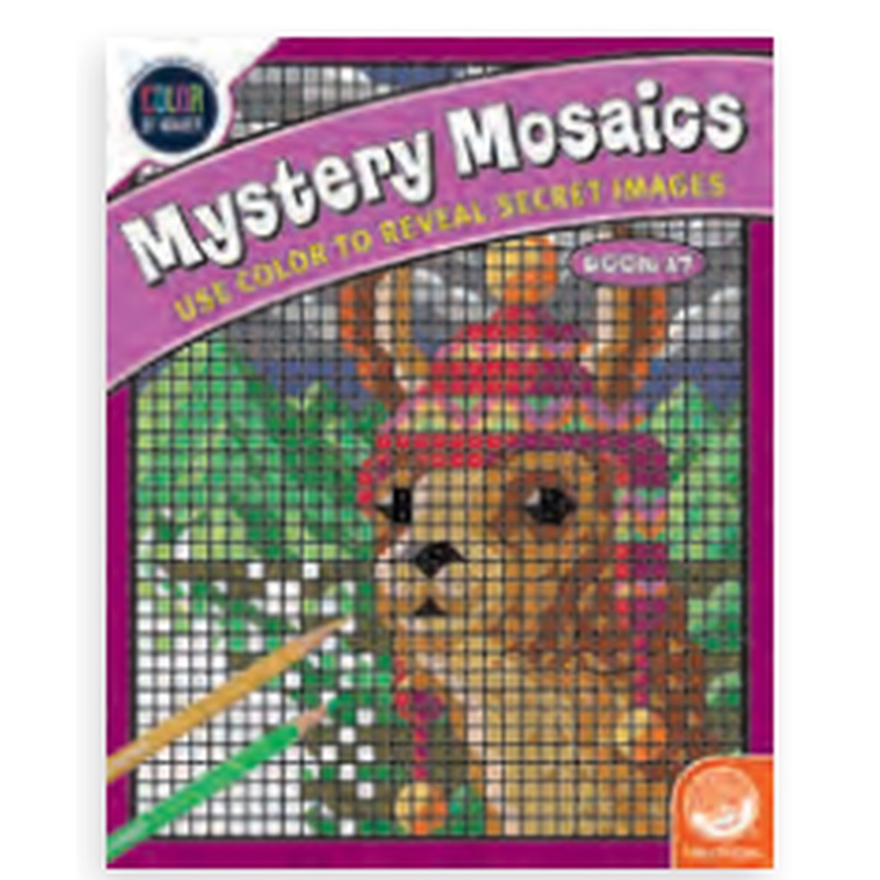 Color By Number – Mystery Mosaics – Book 17