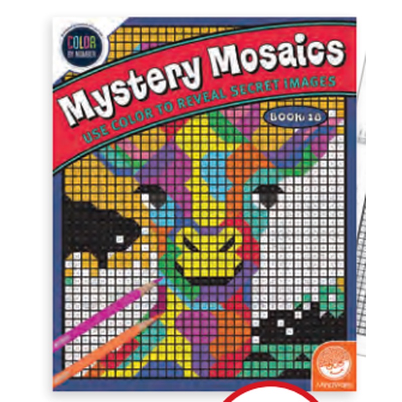 Color By Number – Mystery Mosaics – Book 18