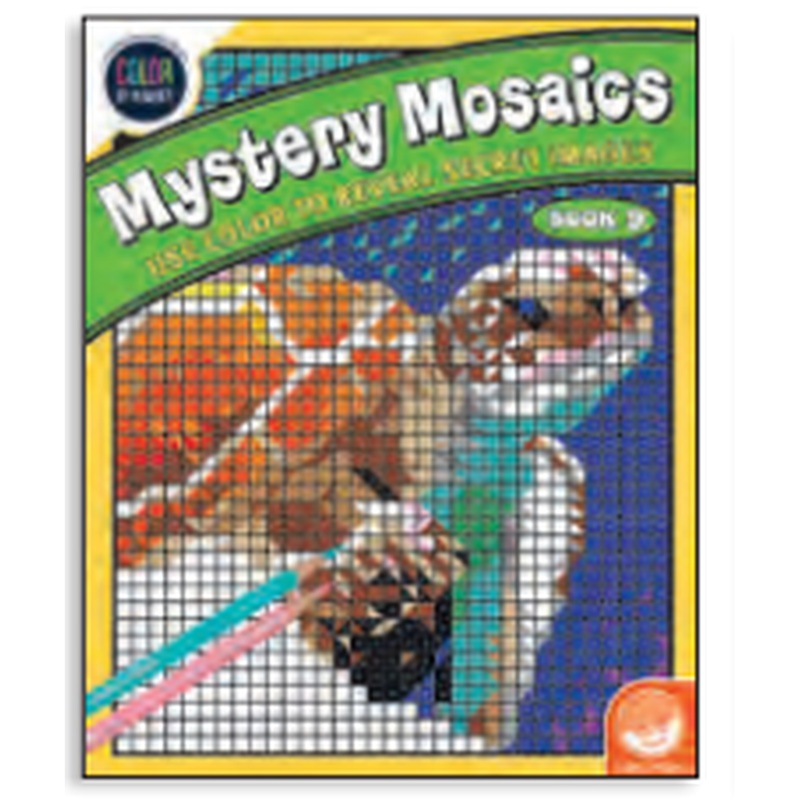 Color By Number – Mystery Mosaics – Book 9