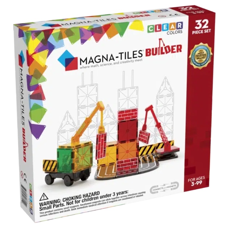 Magna-Tiles Builder 32 Piece Set