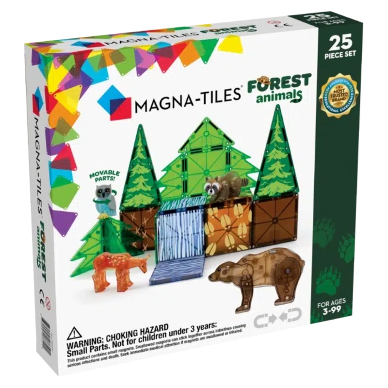Magna-Tiles Forest Animals 25 Piece set