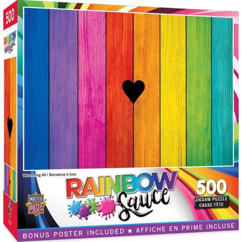 Rainbow Sauce – Welcoming All – 500pc Puzzle