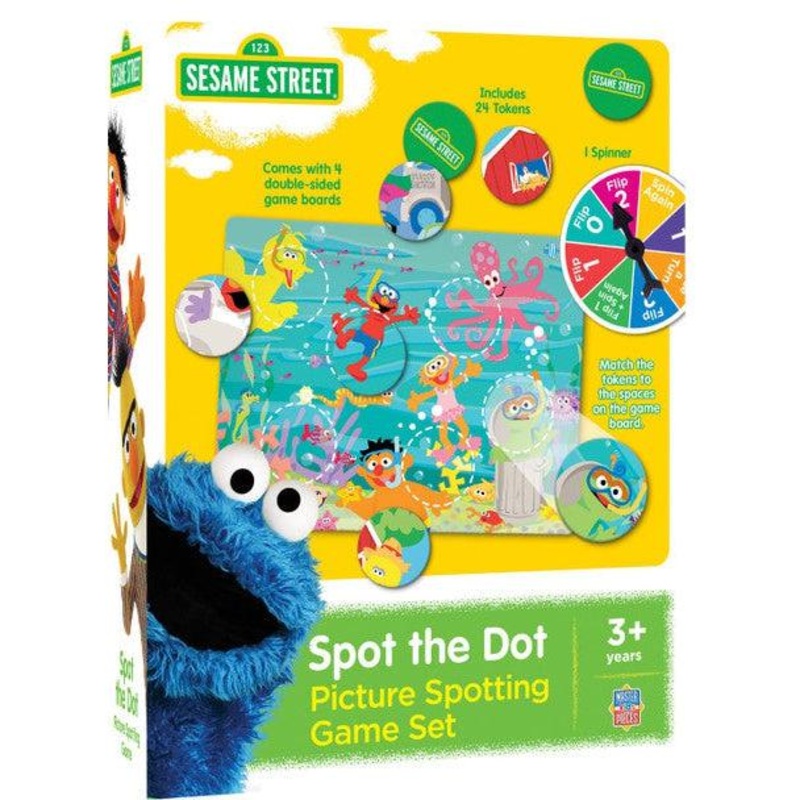 Sesame Street – Spot the Dot Picture Spotting Game Set